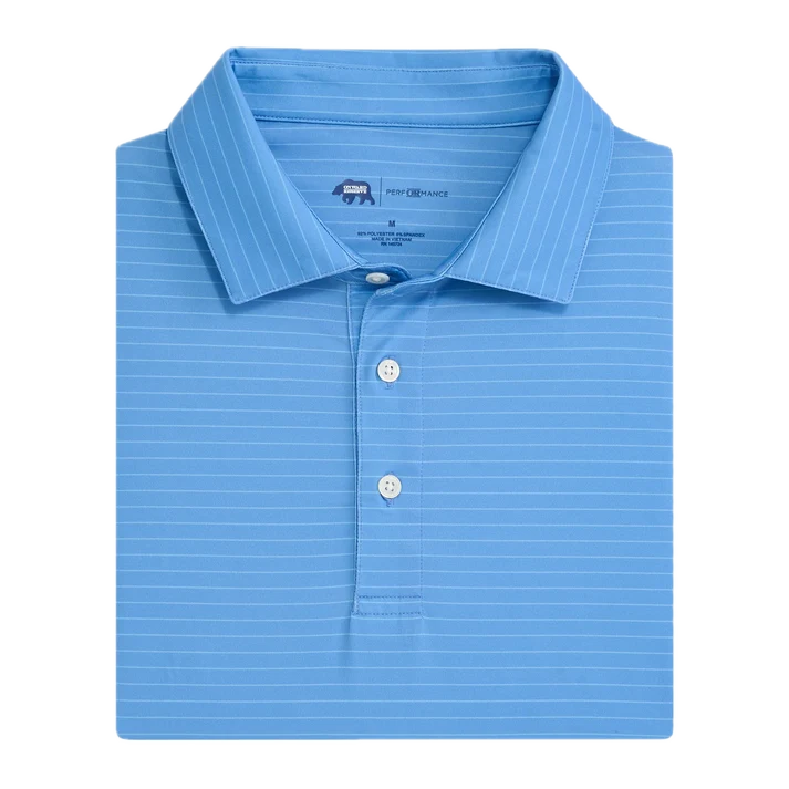 Onward Reserve Atlanta Stripe Performance Polo-  Skyride