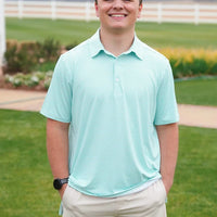 Youth Carnival Glass/White polo