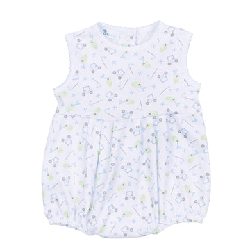 Magnolia Baby Tiny Tee Time Print Bubble