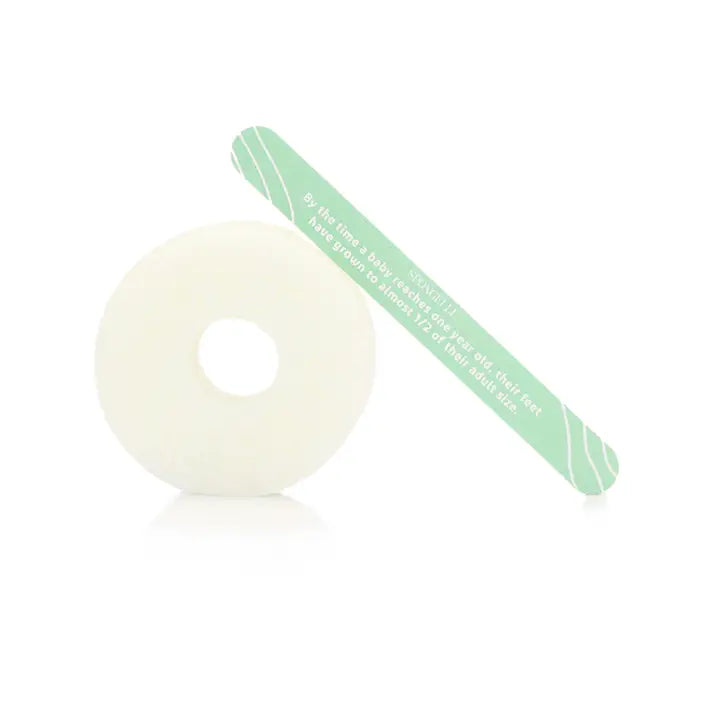 Spongelle Pedi Pop Pedi Buffer & Nail File- Peppermint