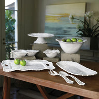 Beatriz Ball VIDA Alegria Rectangular Tray with Handles - White
