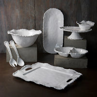 Beatriz Ball VIDA Alegria Large Oval Platter - White