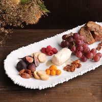 Beatriz Ball VIDA Alegria Large Oval Platter - White