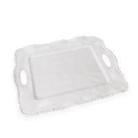 Beatriz Ball VIDA Alegria Rectangular Tray with Handles - White