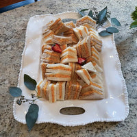 Beatriz Ball VIDA Alegria Rectangular Tray with Handles - White
