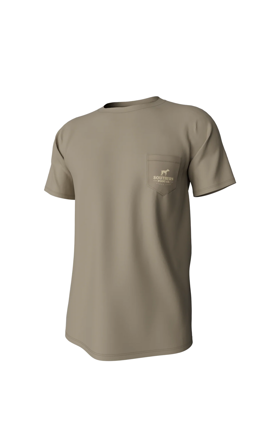 Southern Point Co. Youth Camo Logo Short Sleeve Pocket Tee