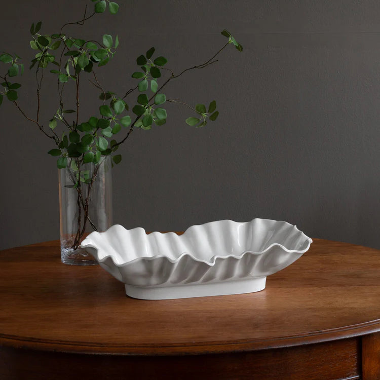 Beatriz Ball VIDA Bloom Large Rectangle Bowl - White