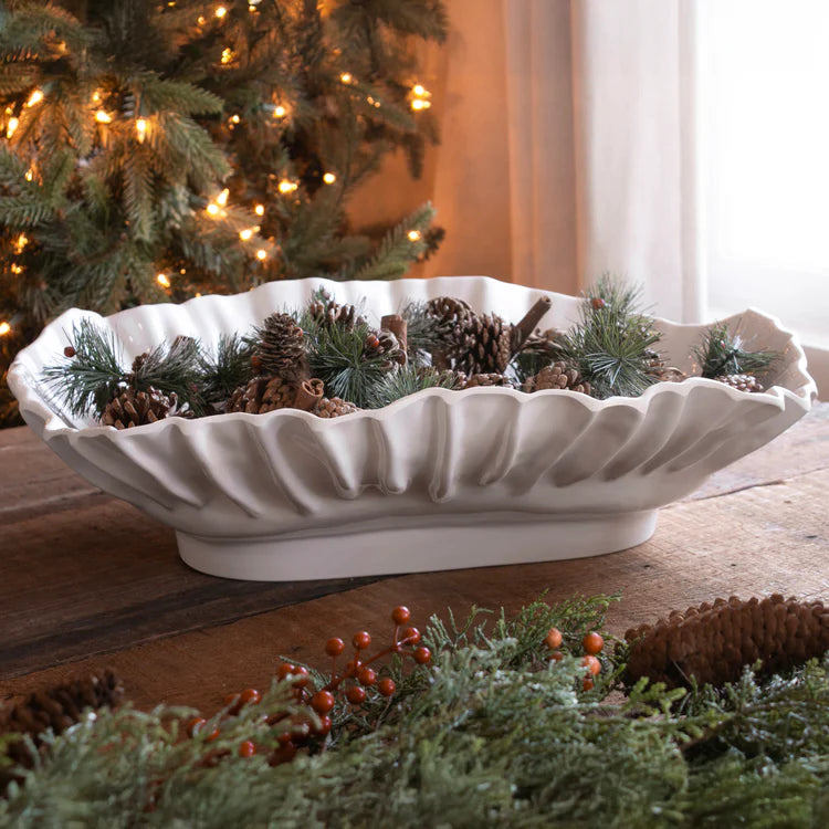 Beatriz Ball VIDA Bloom Large Rectangle Bowl - White