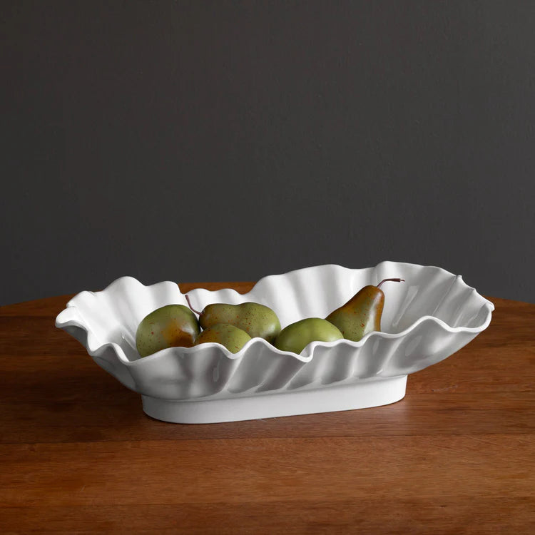 Beatriz Ball VIDA Bloom Large Rectangle Bowl - White
