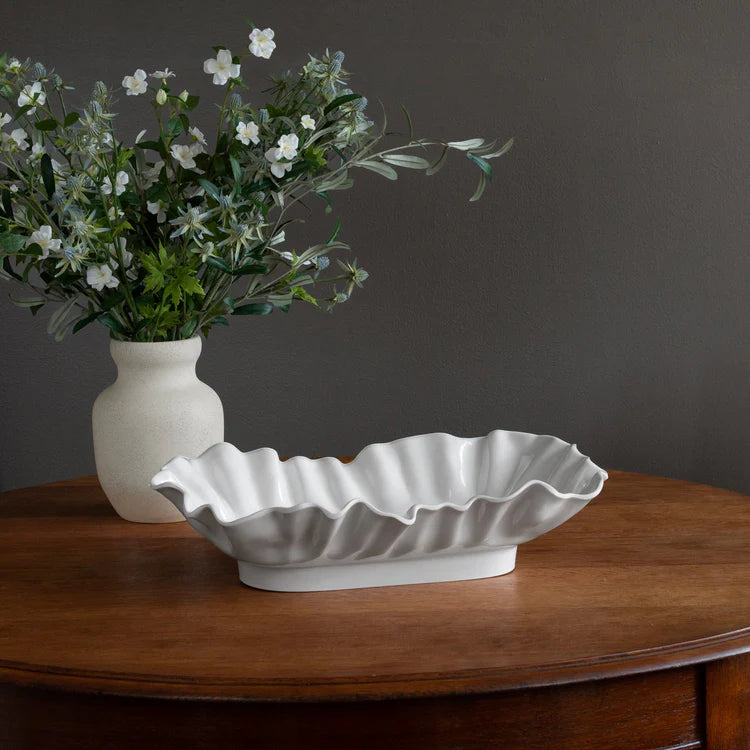 Beatriz Ball VIDA Bloom Large Rectangle Bowl - White