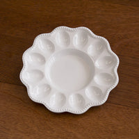 Beatriz Ball VIDA Alegria Deviled Egg Platter - White