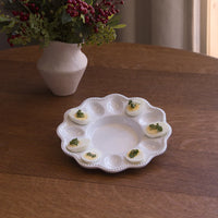 Beatriz Ball VIDA Alegria Deviled Egg Platter - White