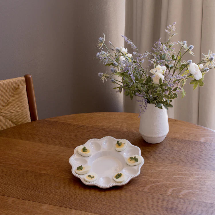 Beatriz Ball VIDA Alegria Deviled Egg Platter - White