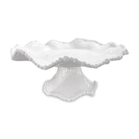 Beatriz Ball VIDA Alegria Small Pedestal Cake Plate - White
