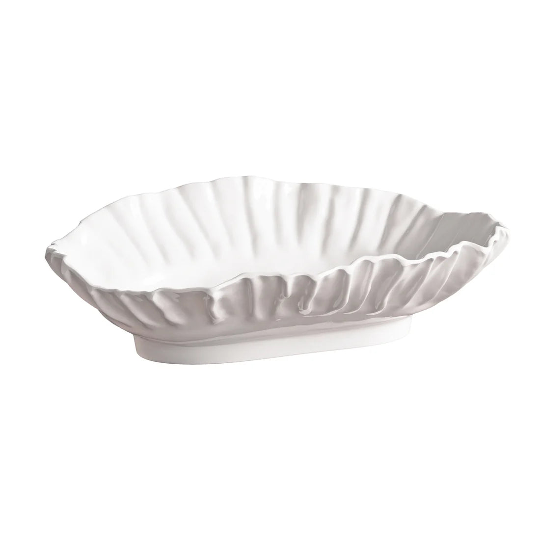 Beatriz Ball VIDA Bloom Large Oval Bowl - White