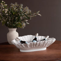 Beatriz Ball VIDA Bloom Large Oval Bowl - White