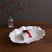 Beatriz Ball VIDA Alegria Oval Platter - White