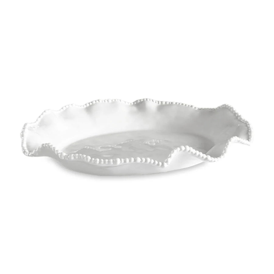 Beatriz Ball VIDA Alegria Oval Platter - White