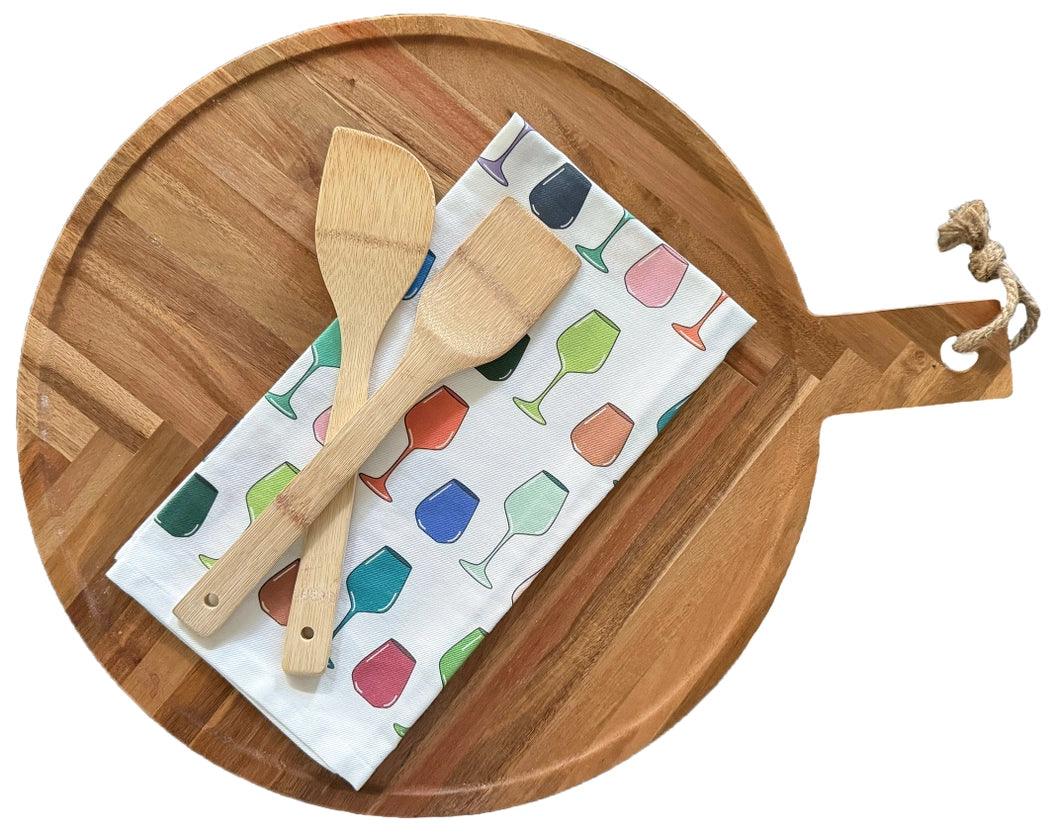 Coast & Cotton Hand Towels - Colorful Stemware