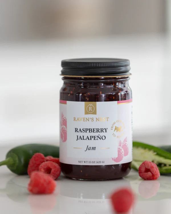 Raspberry Jalapeno 15oz. Jam