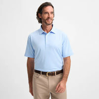 GenTeal Heritage Blue Club Pinstripe Performance Polo