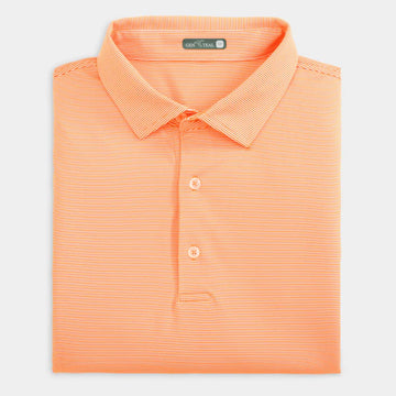 GenTeal PinStripe Polo - Marigold