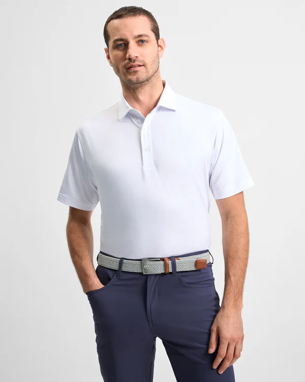 GenTeal Solid Performance Polo - White