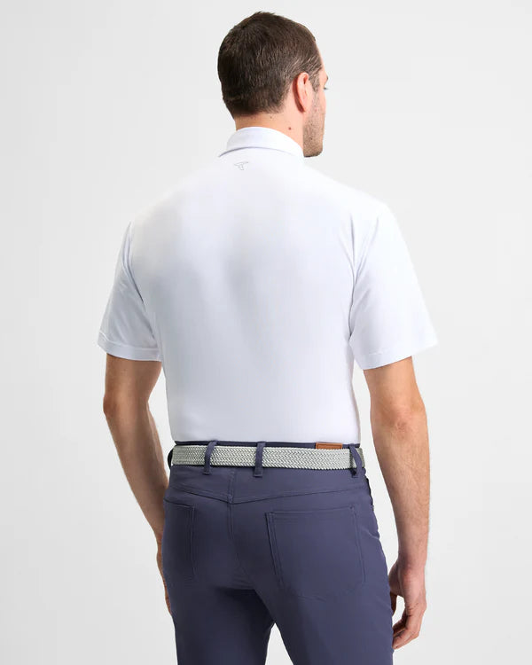 GenTeal Solid Performance Polo - White