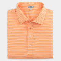 GenTeal Campus Stripe Polo - Marigold