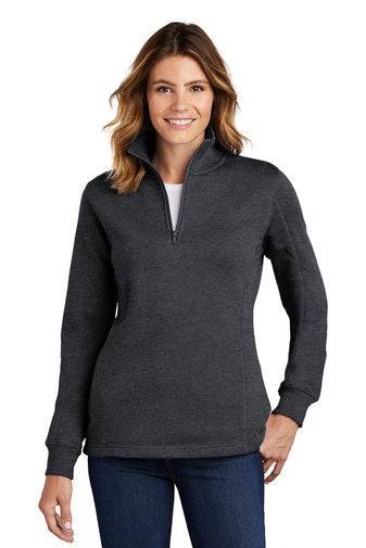 Sport Tek 1/4 Zip Pullover- Graphite Heather