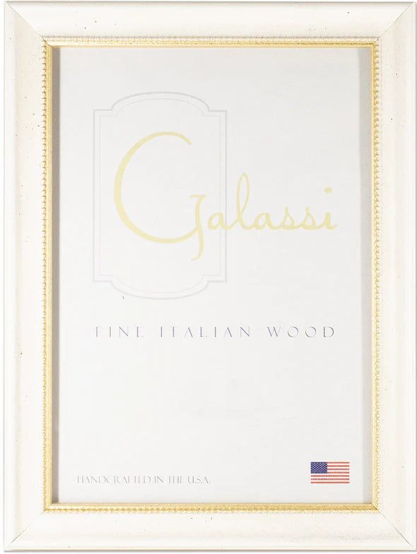 Galassi Vanilla Gold Bead Frame