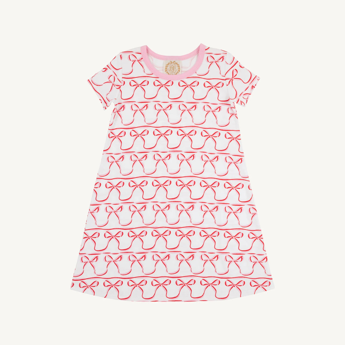 Beaufort Bonnet Polly Play Dress- Birdies Bows/Pier Party Pink