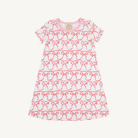 Beaufort Bonnet Polly Play Dress- Birdies Bows/Pier Party Pink