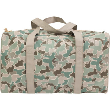 Apple of My Isla Camo Duffle Bag