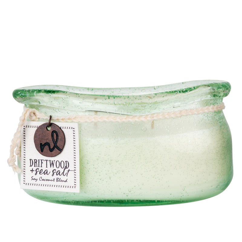 Northern Lights Windward-Driftwood & Sea Salt Boat Candle