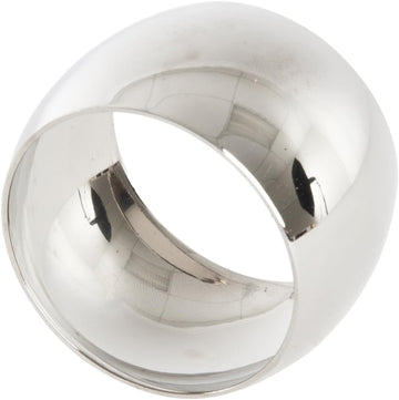 Saro Round Shape Napkin Silver Ring