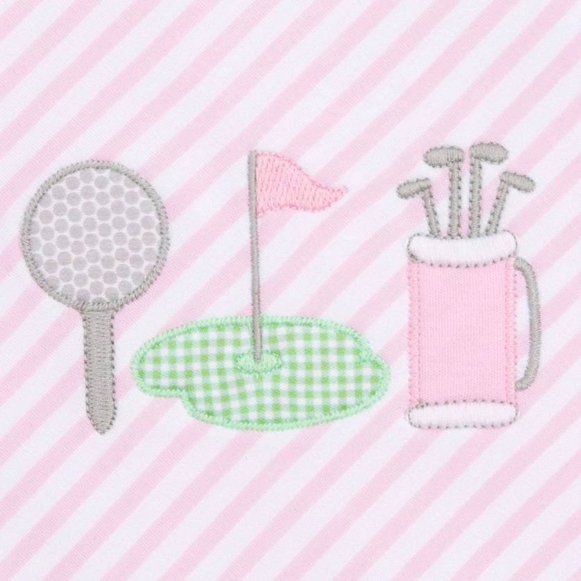 Magnolia Baby Pink Putting Green Dress Set