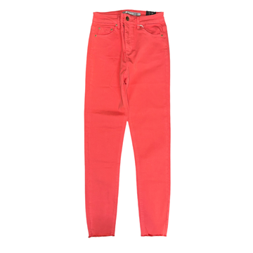 Tractr Jeans Mona- High Rise- Sugar Coral