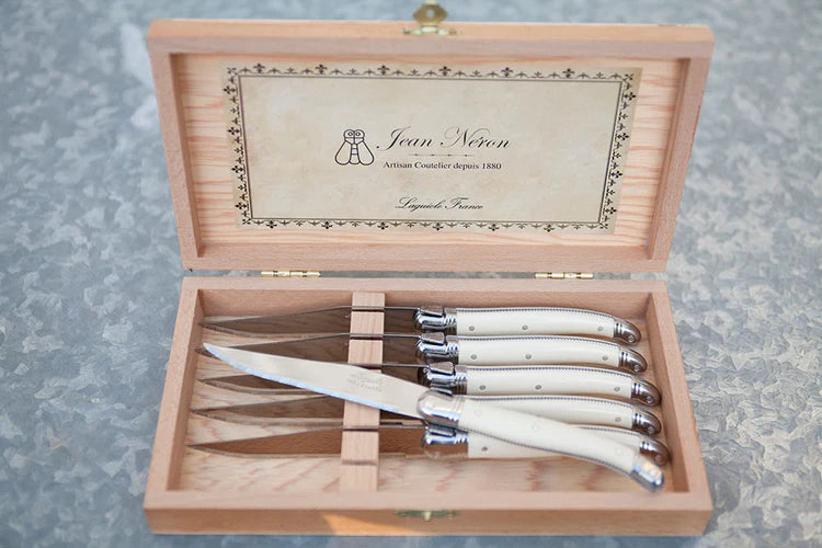 Laguiole 6 Piece Steak Knife Set