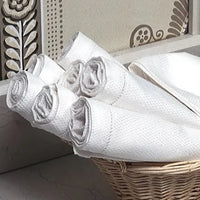 French Pique Guest Towels