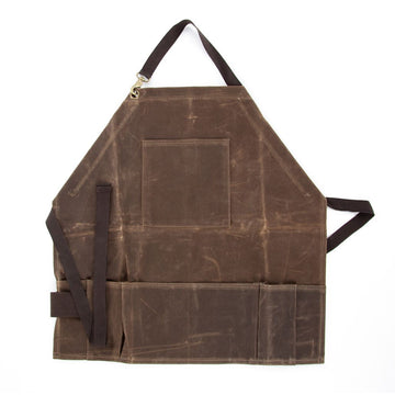 CB Station Waxed Half Apron