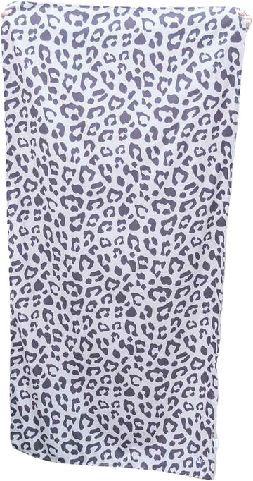 Royal Standard Leopard Microfiber Beach Towel