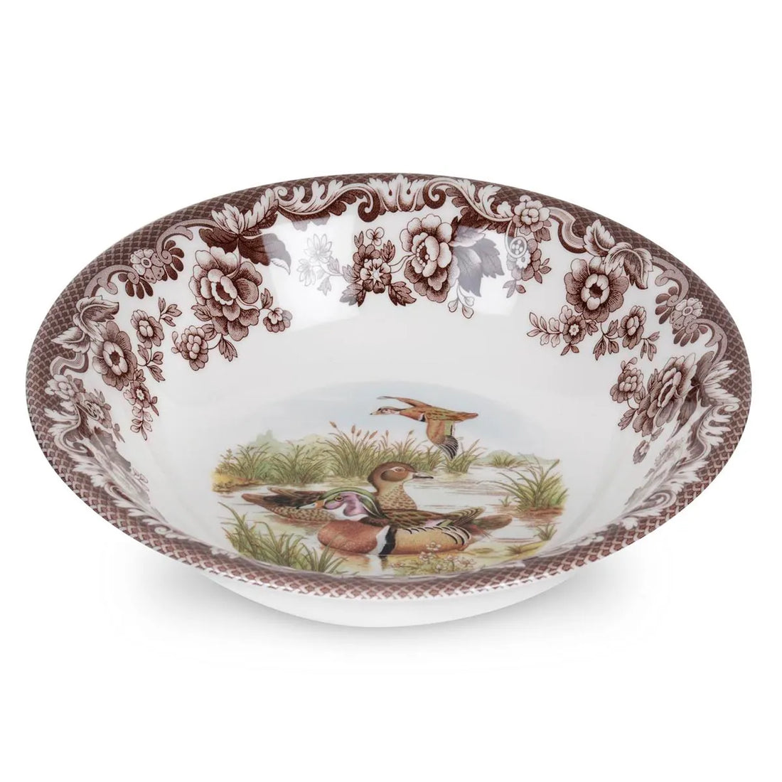 Spode Woodland Ascot Cereal Bowl 8" - Wood Duck