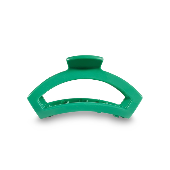 Teleties Green Come True Tiny Open Claw Clip