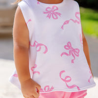 Beaufort Bonnet Bettye Bloomer Set - Never Too Many Bows/Hamptons Hot Pink