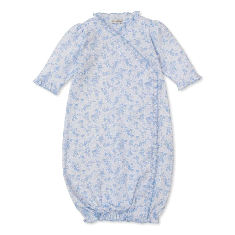 Kissy Kissy Old English Roses Blue Sack