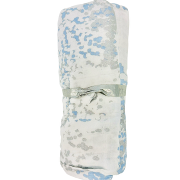 Aden + Anasis Bamboo Swaddle Single- Blue Starry Night