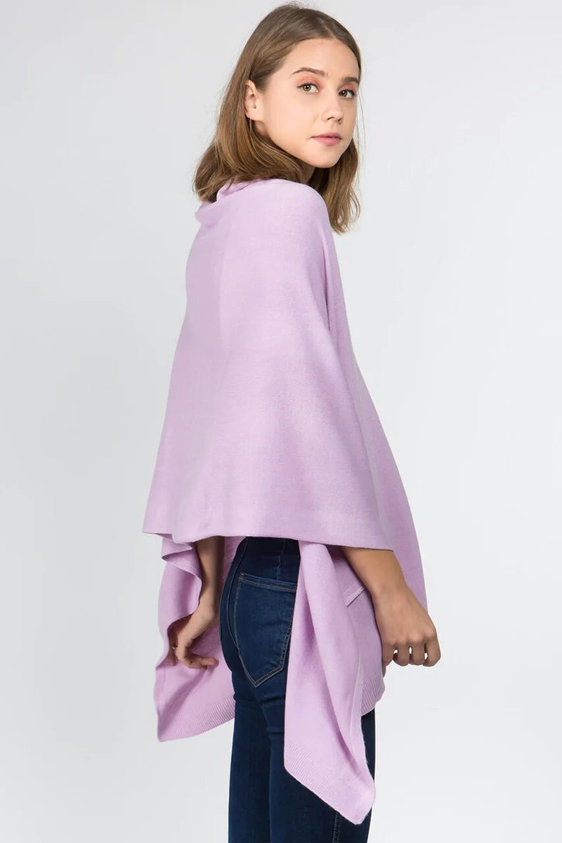 Faux Cashmere Topper