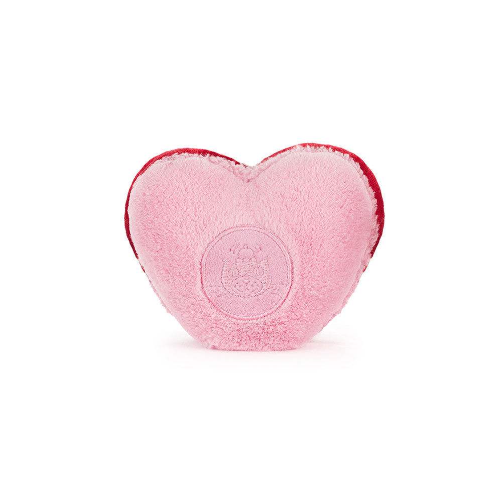 Jellycat Amuseables Colette Heart Pink Macaron