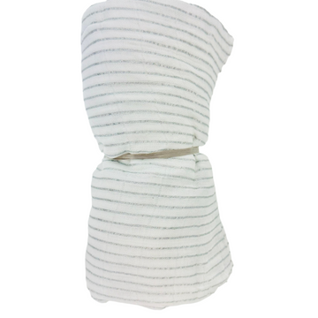 Aden + Anasis Bamboo Swaddle Single- Grey Stripe